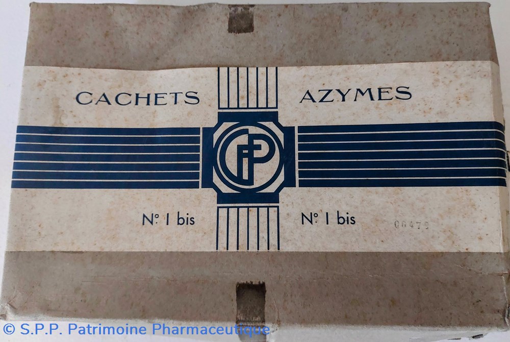 CACHETS AZYMES COOPER - CFP - N1 BIS science pharmacie cachets azymes cooper cfp n1 bis
