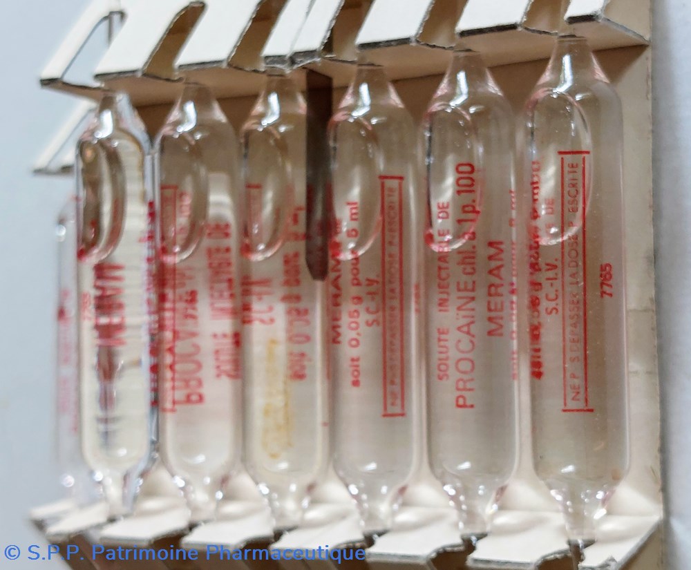 12 ampoules 5 ml PROCAÏNE Chl à 1 % 7 science pharmacie 12 ampoules 5 ml procaine chl a 1