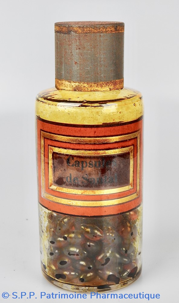 Flacon en verre petit modèle Pharmacie RAVASSE science flacon en verre petit modele pharmacie ravasse
