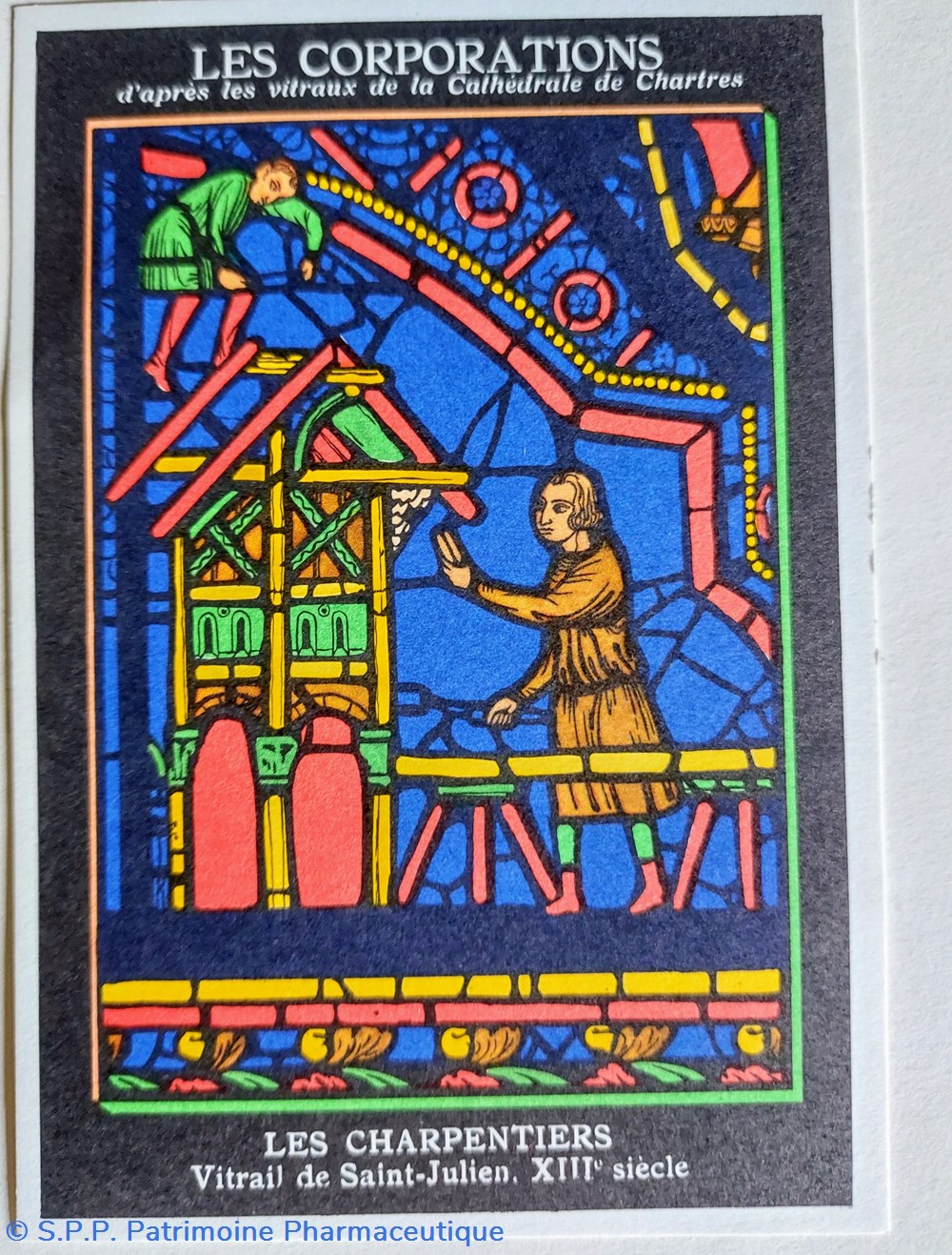objets publicitaires specia cartes collection 1 vitraux de chartres