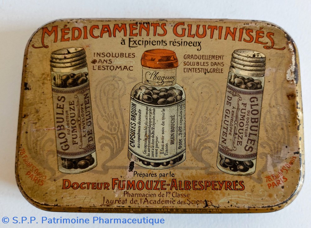 science medicaments glutinises dr fumouze