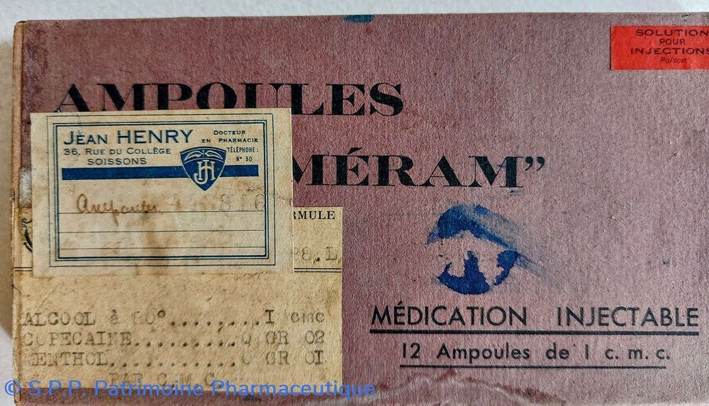 science pharmacie ampoules meram copecainementhol menthol alcool