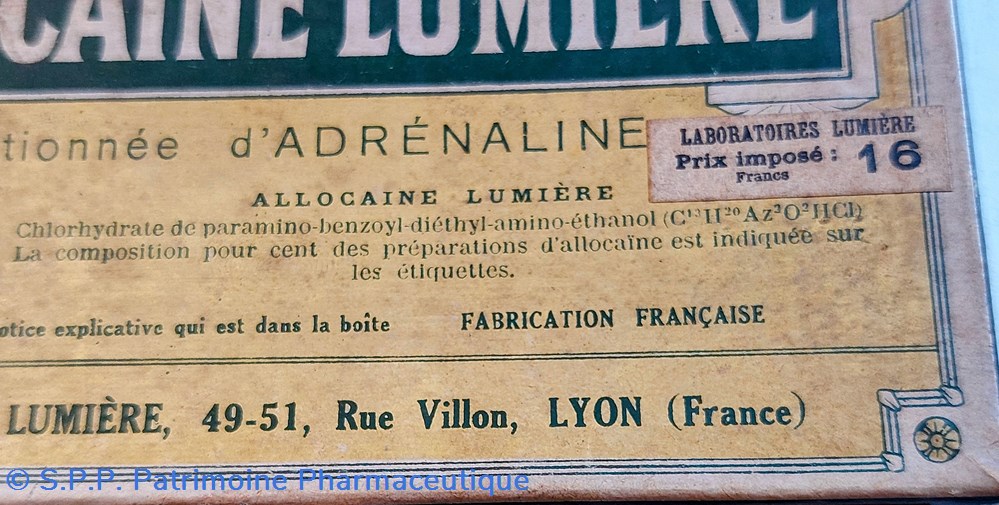 science pharmacie allocaine lumiere 6 ampoules de 3 cc