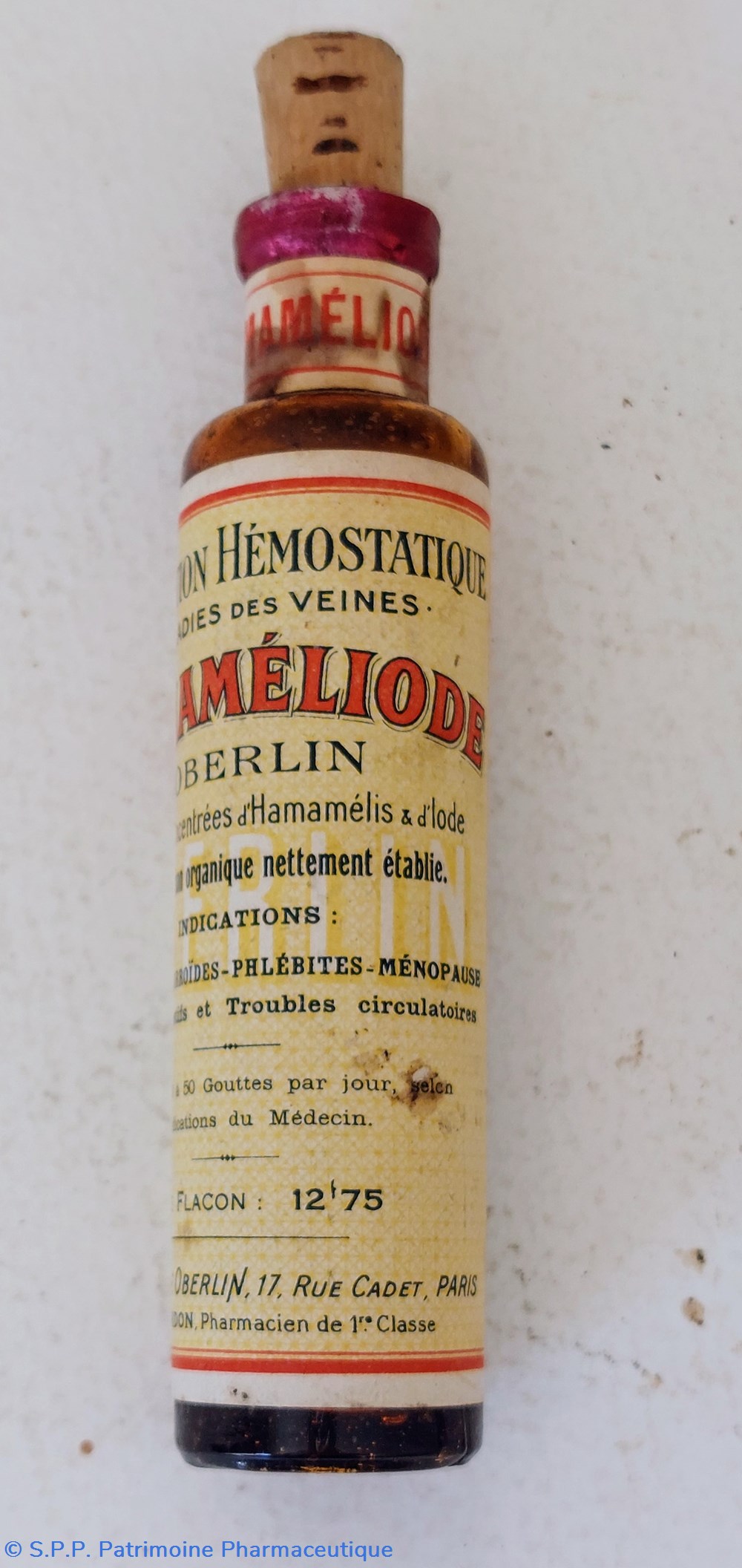 HAMAMÉLIODE Médication Hémostatique science pharmacie hamameliode medication hemostatique