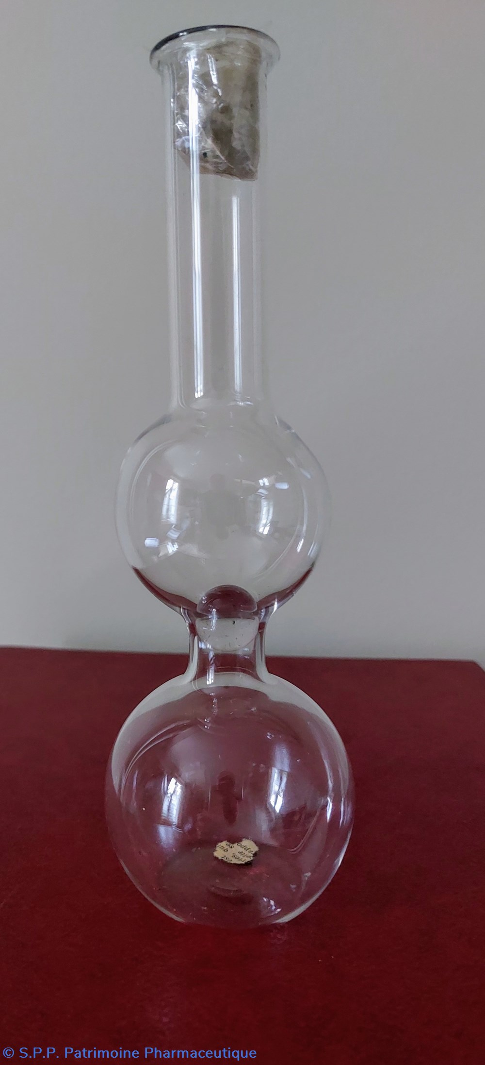 Double ballon de laboratoire pharmaceutique science pharmacie double ballon de laboratoire pharmaceutique