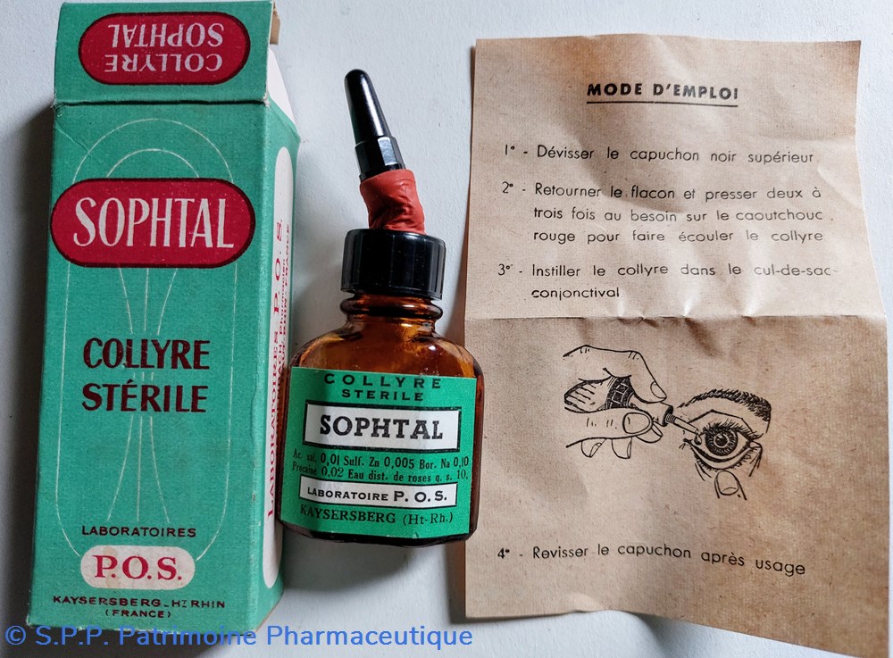 science pharmacie collyre sterile sophtal p o s flacon