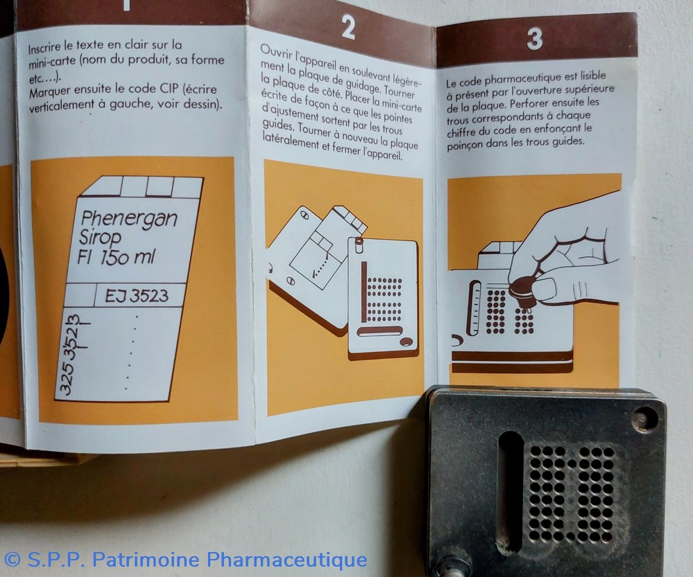 Perforatrice de mini cartes Fahrenberger 4 science pharmacie perforatrice de mini cartes fahrenberger