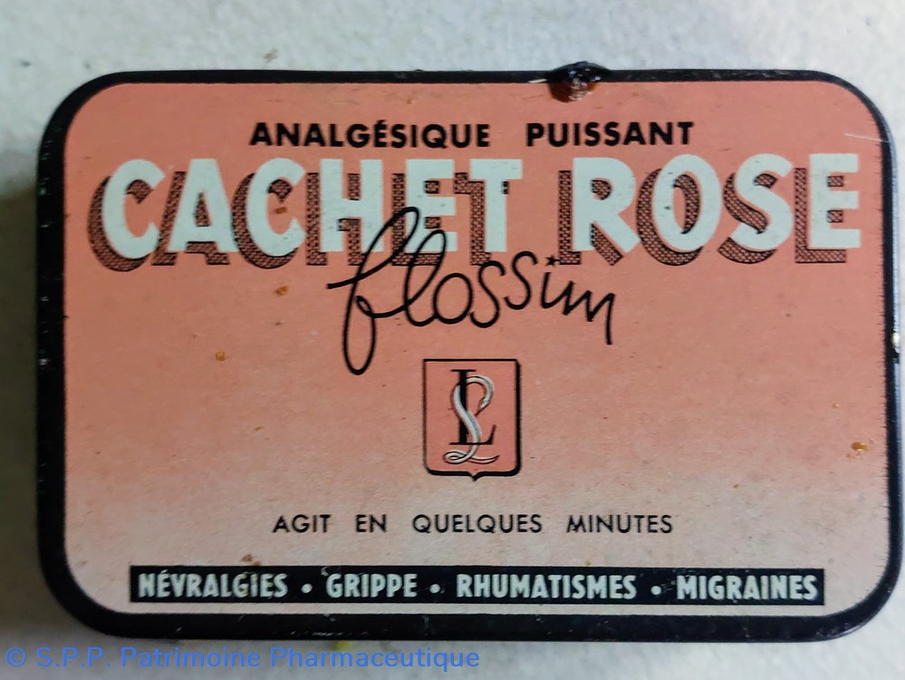 CACHET ROSE FLOSSIM Analgésique 7 science pharmacie cachet rose flossim analgesique