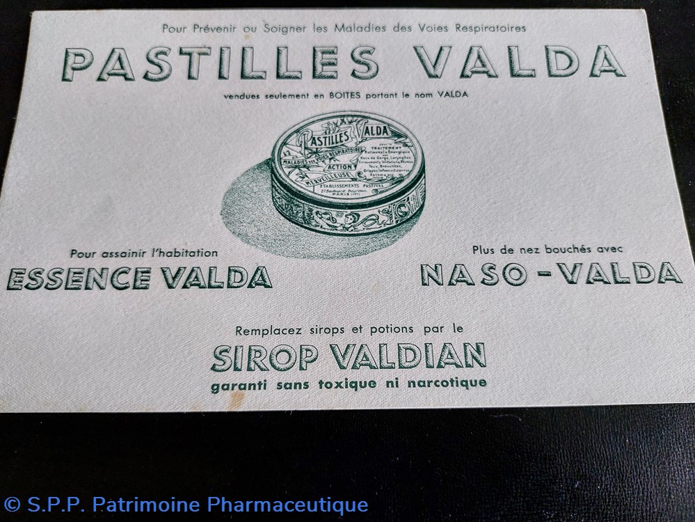 science pharmacie pastilles valda essence naso valda sirop