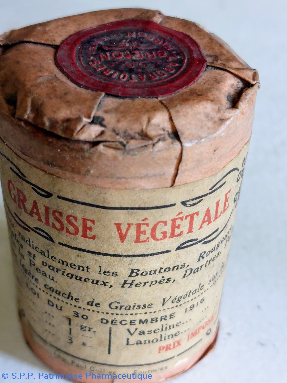 science pharmacie graisse vegetale lab breton