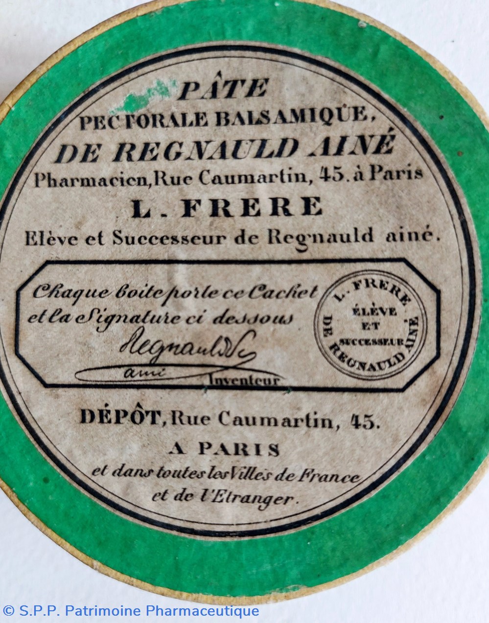 PÂTE PECTORALE BALSAMIQUE de Regnaud Ainé science pate pectorale balsamique de regnaud aine