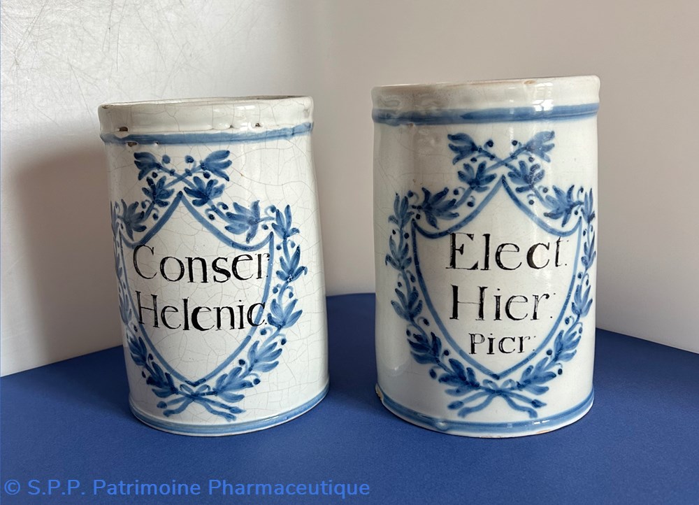Pot de Pharmacie droit Elect. Hier : Picr. 2 science pot de pharmacie droit elect hier picr