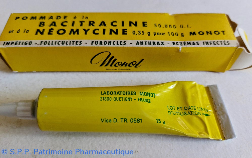 BACITRACINE et NEOMYCINE ( Pommade) 4 science bacitracine et neomycine pommade