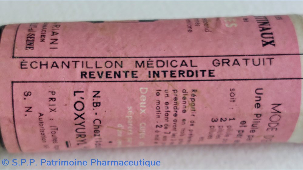 science oxyuryl infantile pilules