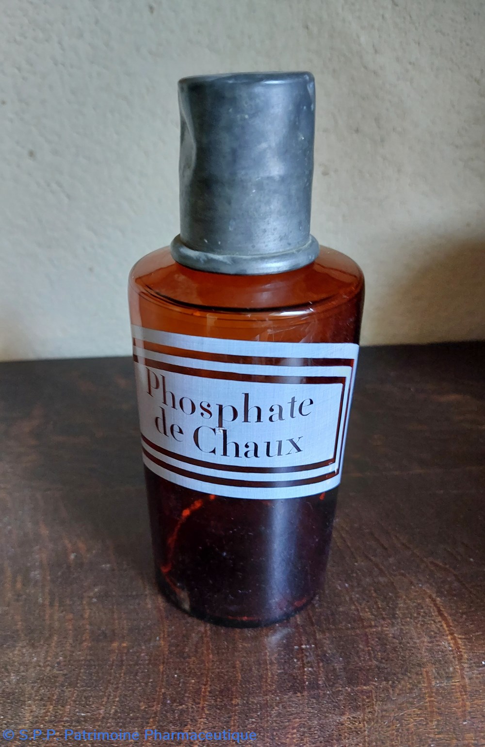 SN - Phosphate de Chaux bouteille verre ambré 4 science pharmacie sn phosphate de chaux bouteille verre ambre