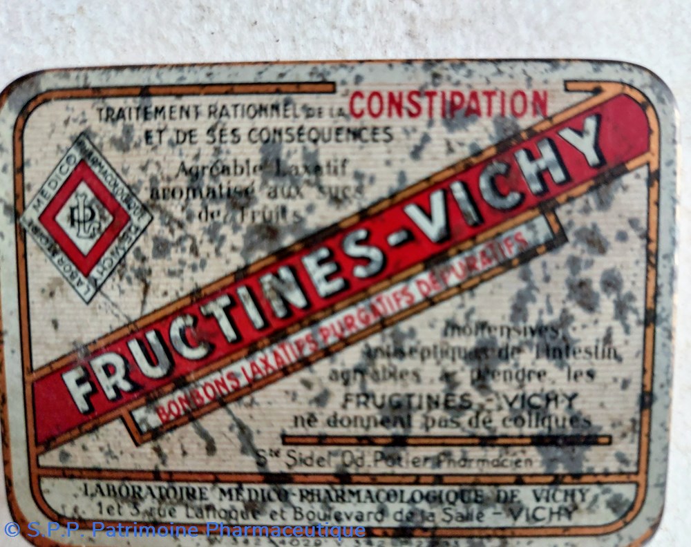 science pharmacie fructines vichy bonbons laxatif