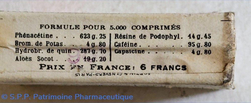 BROMOQUIN laxative SCOTT et Fils 6 science pharmacie bromoquin laxative scott et fils