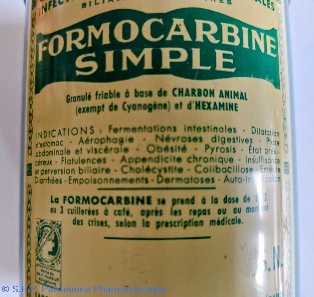 FORMOCARBINE SIMPLE ( granulés) 5 science formocarbine simple granules