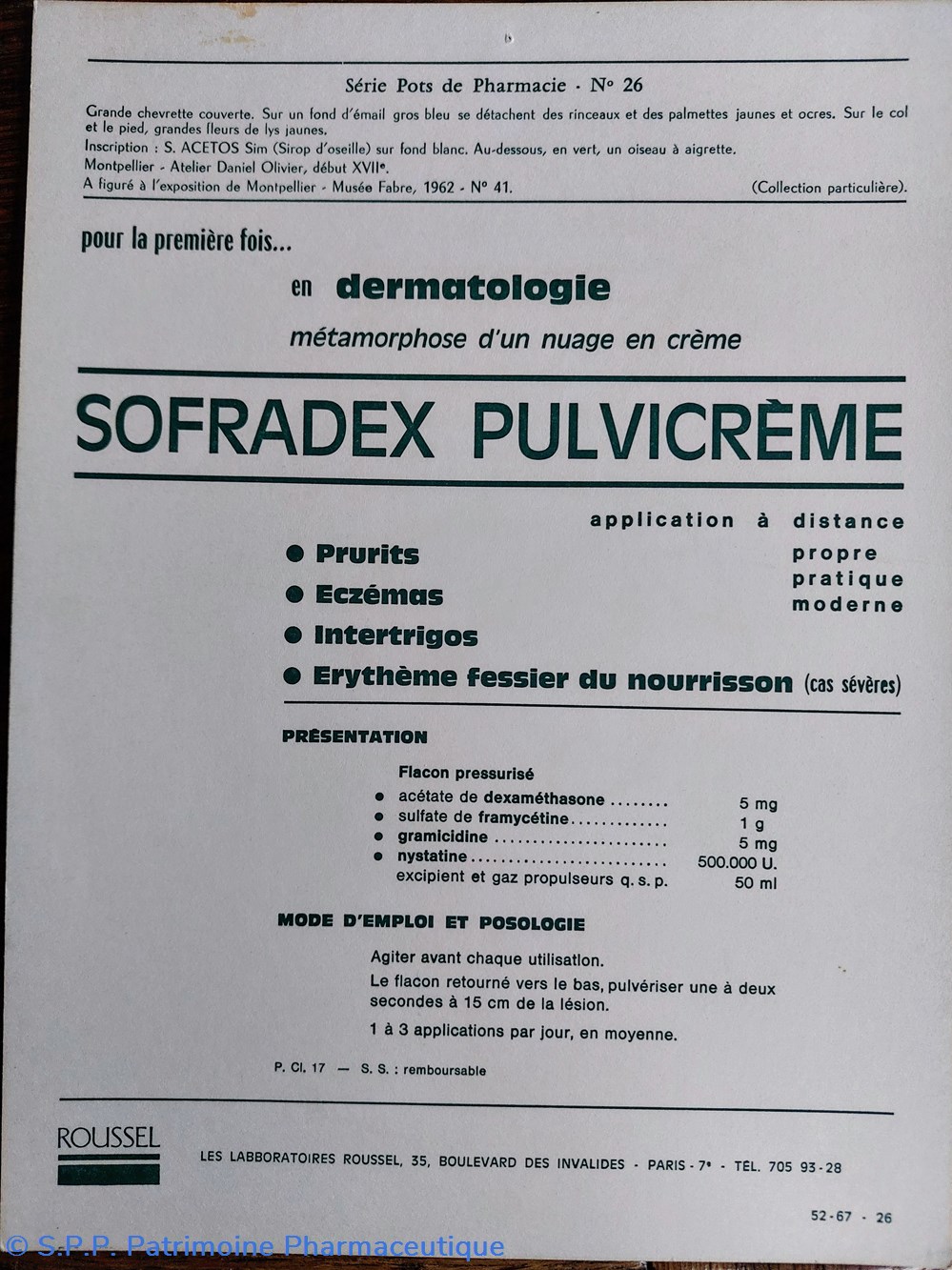science pharmacie roussel n 26 grande chevrette