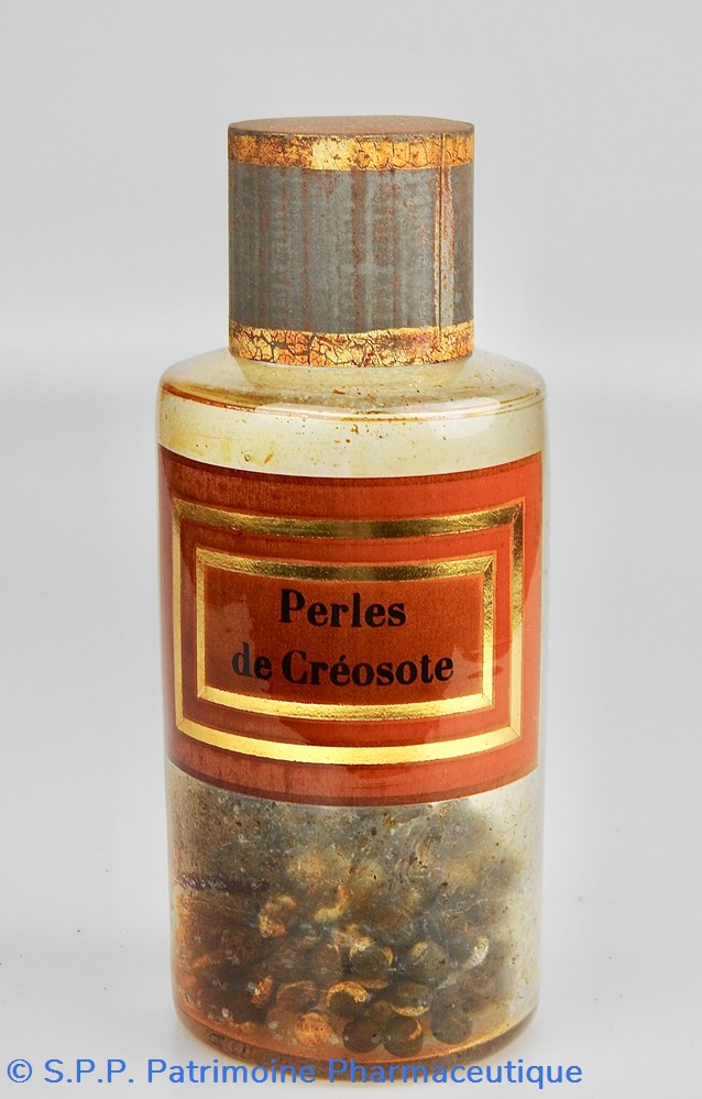 Flacon en verre petit modèle Pharmacie RAVASSE science flacon en verre petit modele pharmacie ravasse
