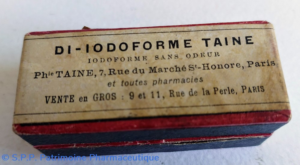 DI - IODOFORME TAINE science di iodoforme taine