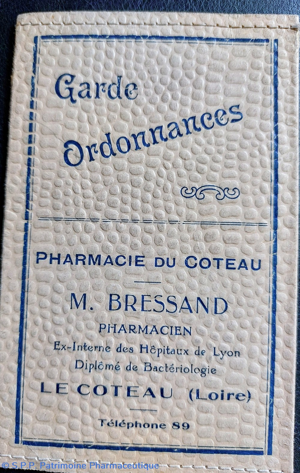 Porte documents médicaux M Bressand objets publicitaires porte documents medicaux m bressand