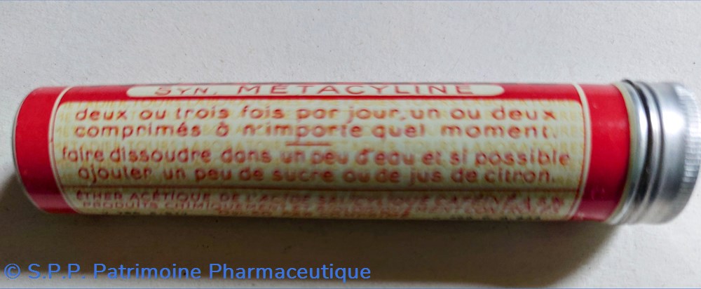 science pharmacie metaspirine syn metacyline