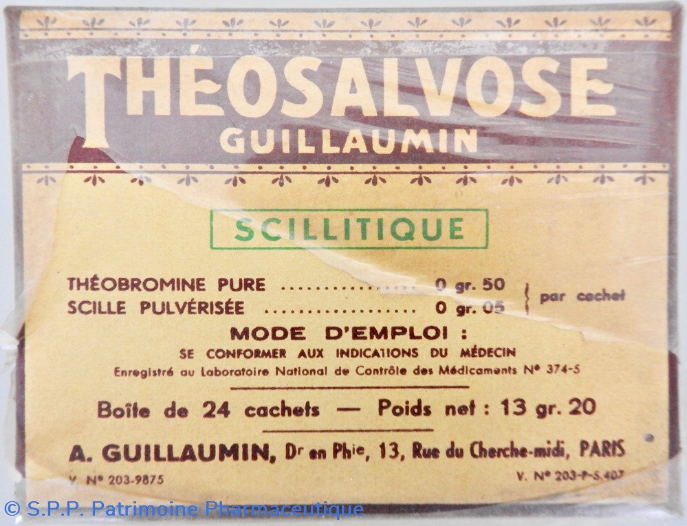 THÉOSALVOSE Guillaumin science pharmacie theosalvose guillaumin
