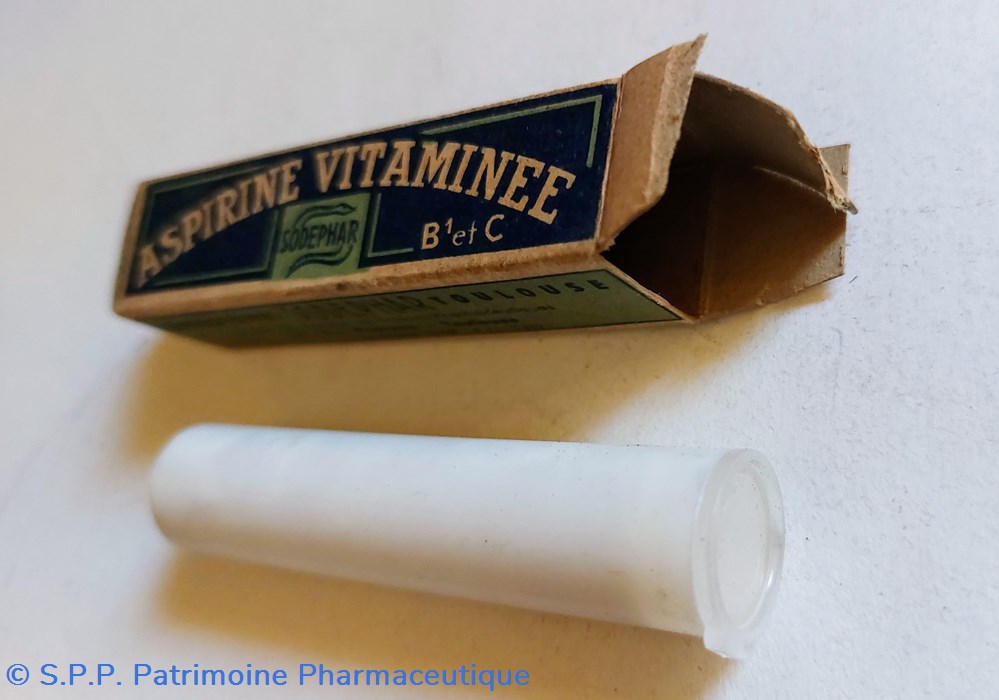 ASPIRINE VITAMINEE B1 et C - Sodephar 5 science pharmacie aspirine vitaminee b1 et c sodephar