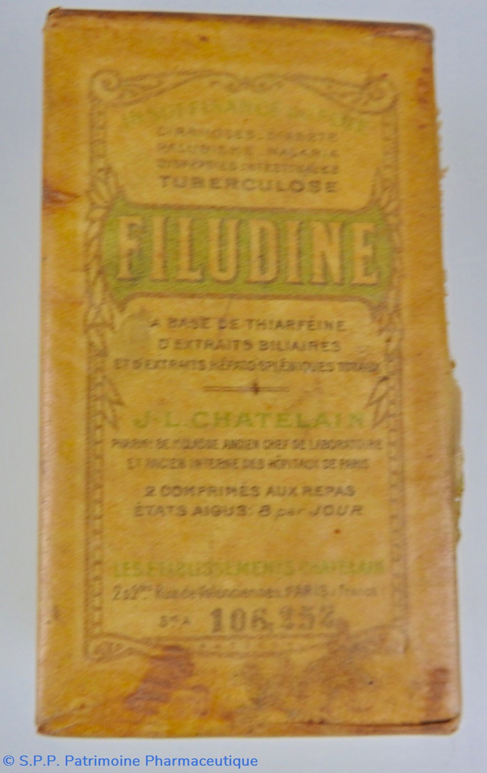 FILUDINE science pharmacie filudine