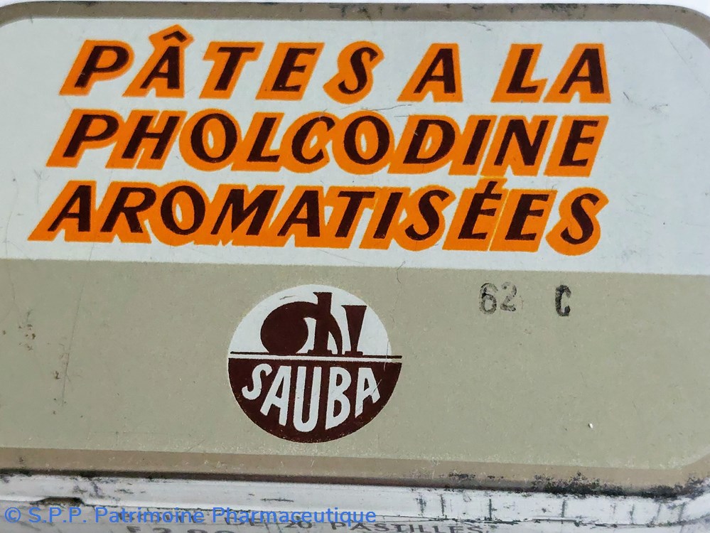 PÂTES à la PHOLCODINE Aromatisées /SAUBA 5 science pharmacie pates a la pholcodine aromatisees sauba