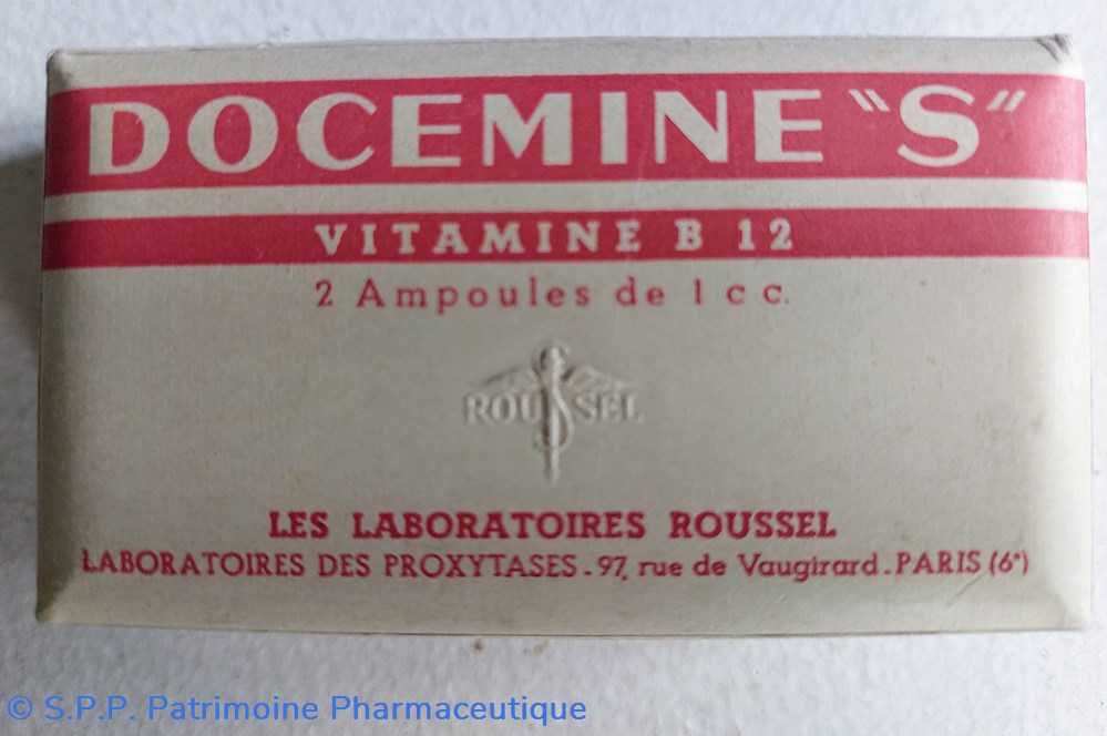 DOCEMINE "S" Vitamine B12 / 2 Ampoules science pharmacie docemine s vitamine b12 2 ampoules