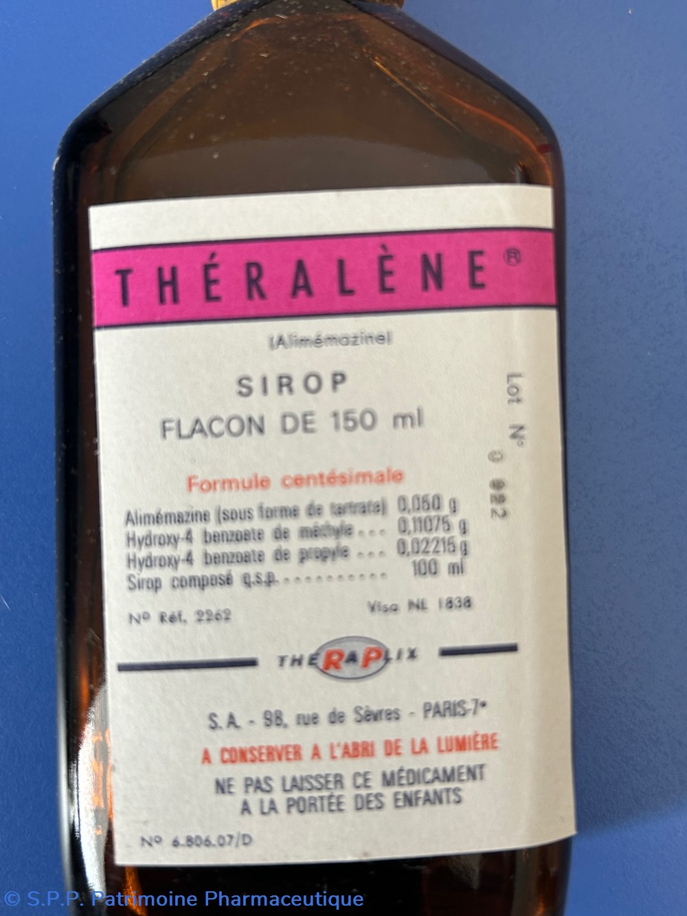 science pharmacie theralene sirop adultes et enfants