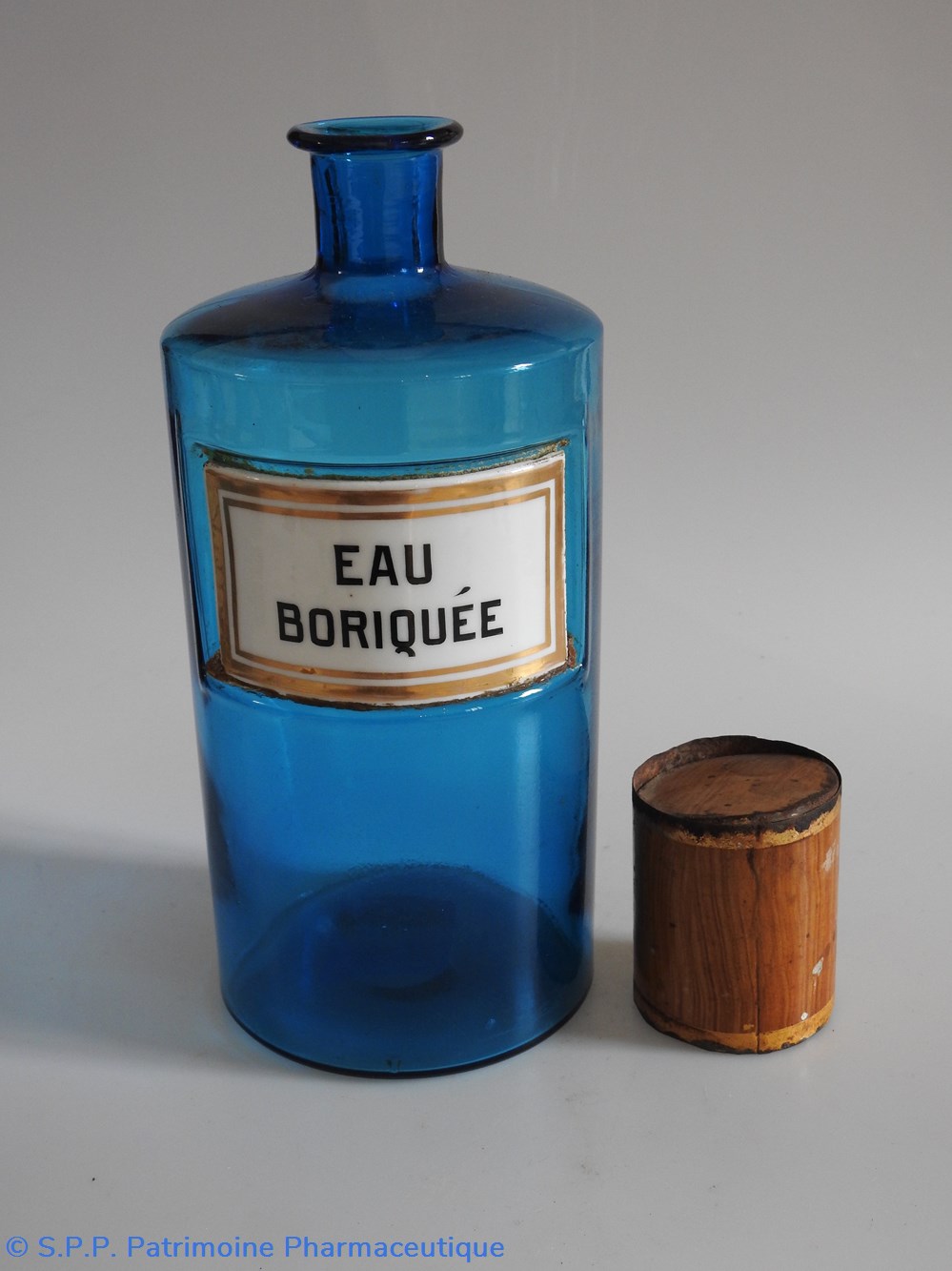 EAU BORIQUÉE flacon G.M. 2 science pharmacie eau boriquee flacon g m