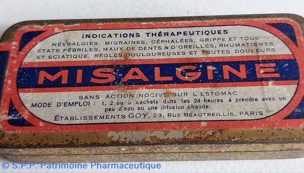 MISALGINE ( Cachets) science misalgine cachets