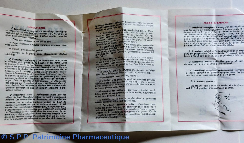 EXOSULFONYL Collutoire Théraplix 8 science pharmacie exosulfonyl collutoire theraplix