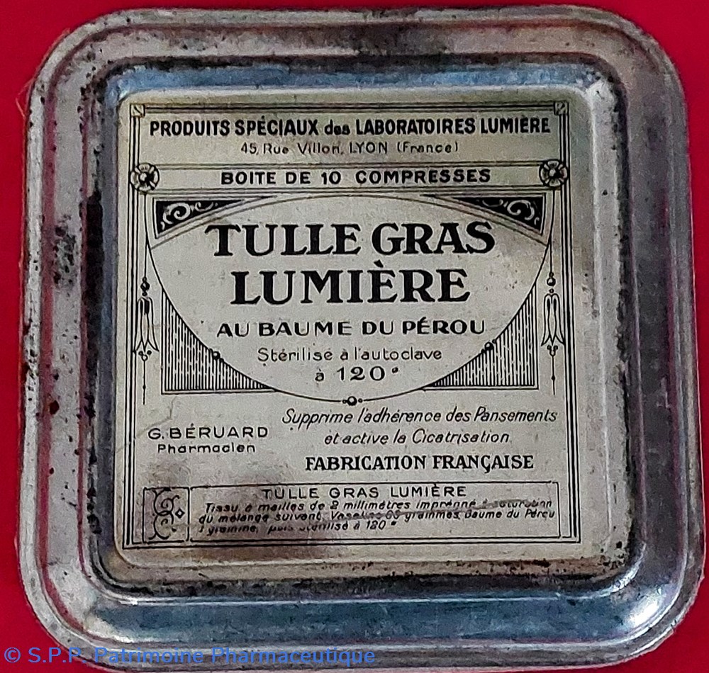 TULLE GRAS LUMIÈRE 10 Compresses science pharmacie tulle gras lumiere 10 compresses