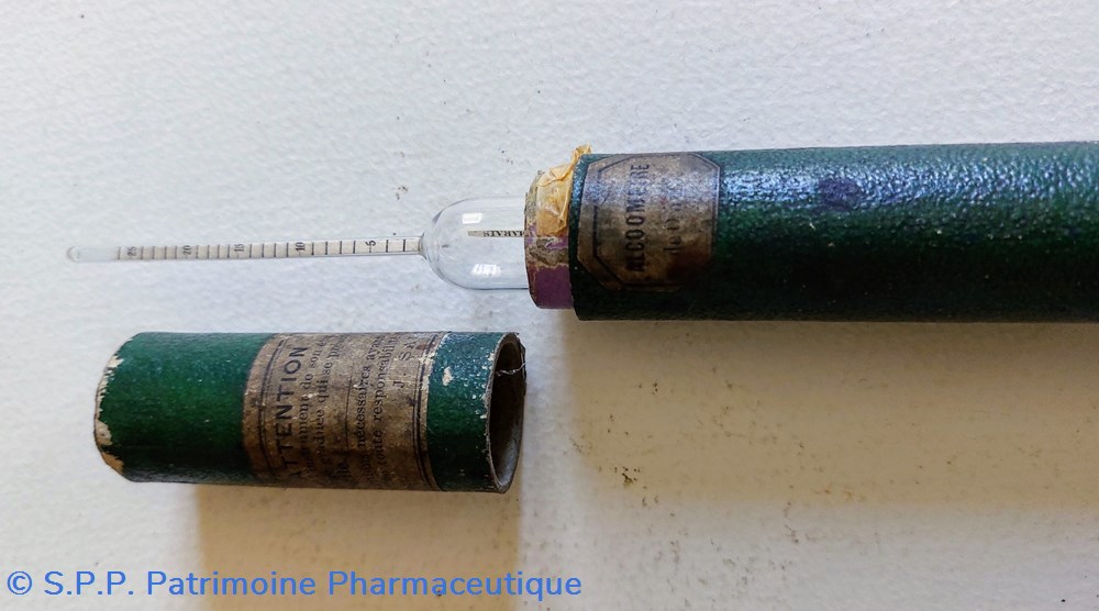 ALCOOMÈTRE de zéro à 25-- J. Salleron 7 science pharmacie alcoometre de zero a 25 j salleron