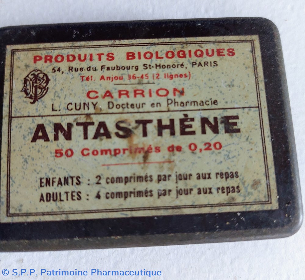 science antasthene carrion comprimes