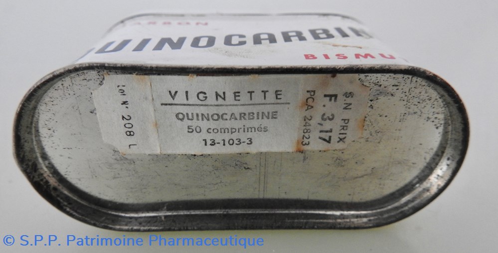 science pharmacie quinocarbine