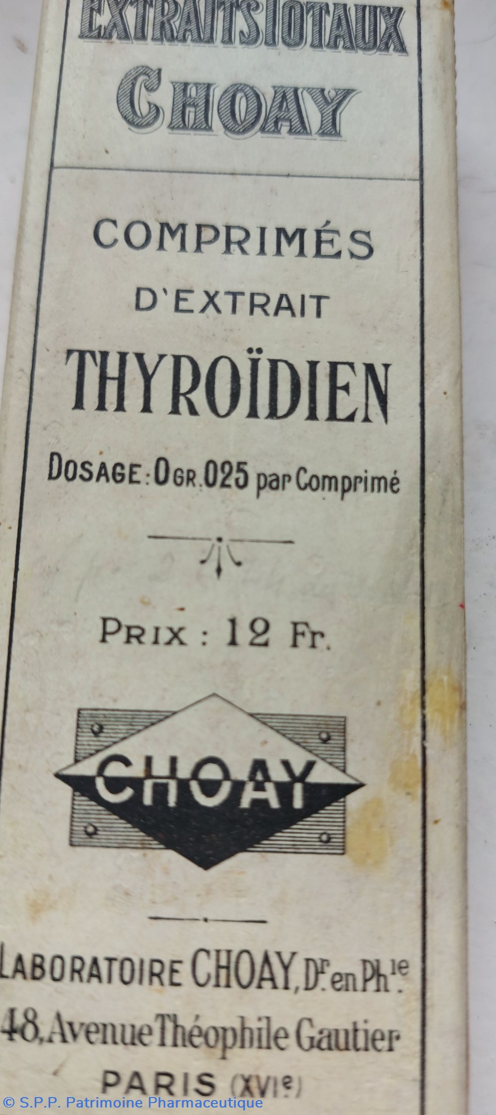 EXTRAITS TOTAUX CHOAY ( Comprimés) science extraits totaux choay comprimes