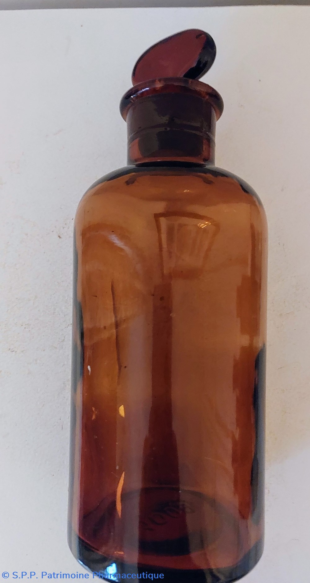 science pharmacie flacon 22 cm verre ambre