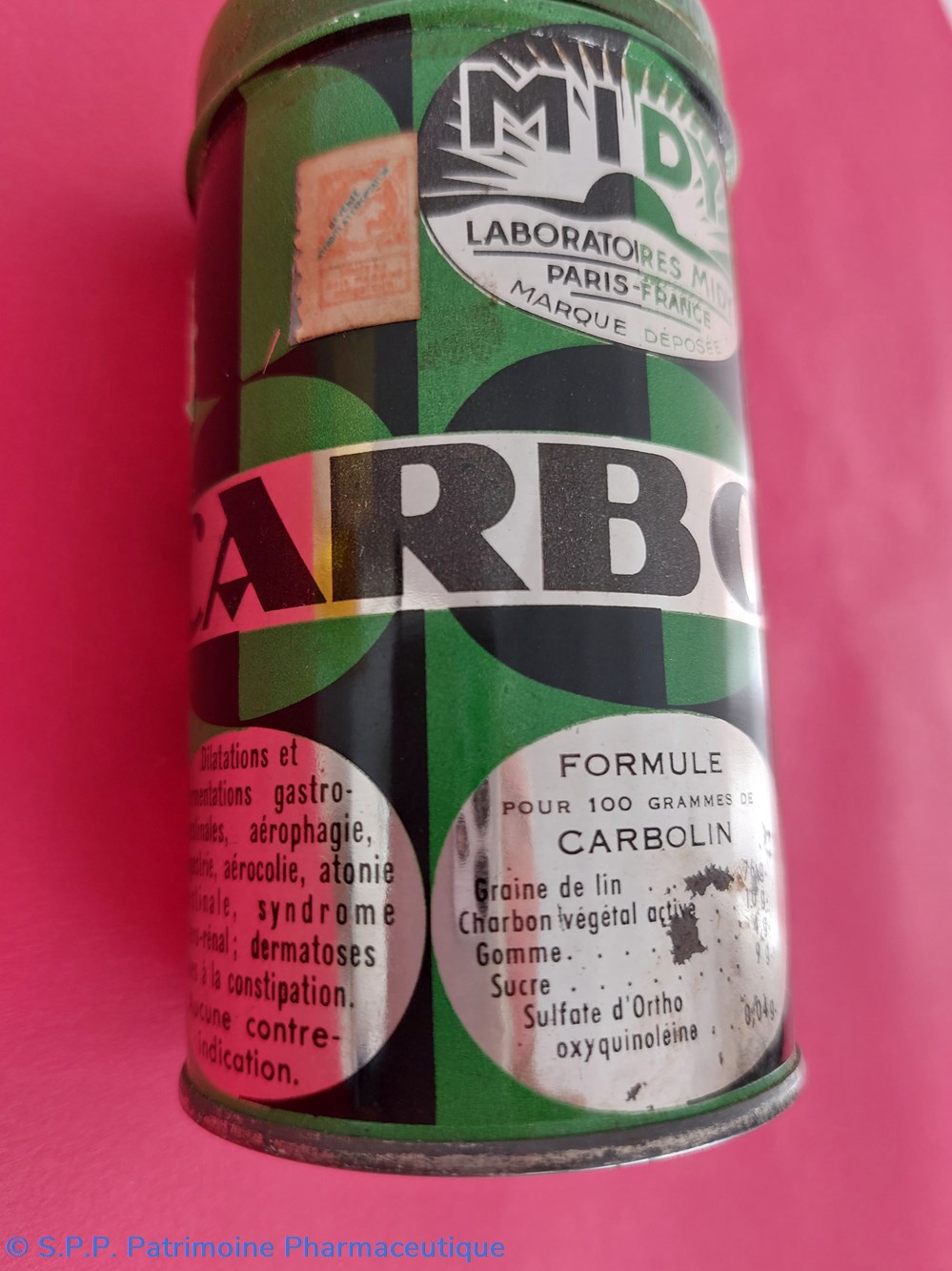 science pharmacie carbolin laboratoires midy