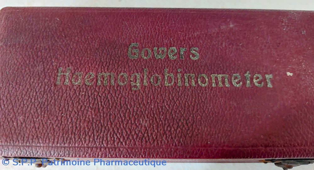 HEMOGLOBINOMETRE de Gower 6 science pharmacie hemoglobinometre de gower