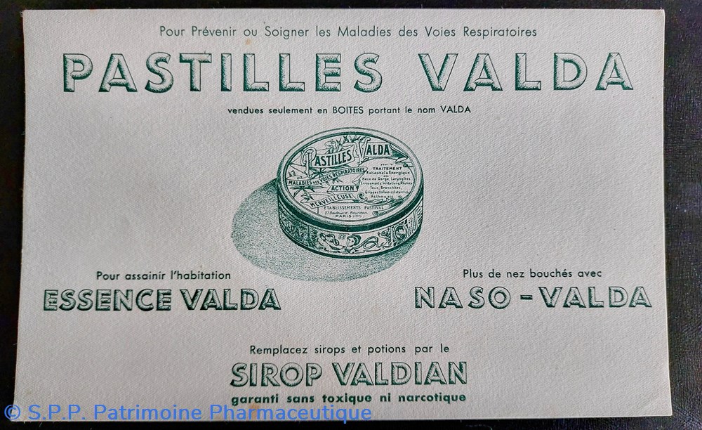 science pharmacie pastilles valda essence naso valda sirop