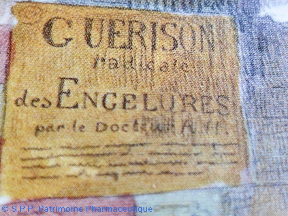 Affiche / TUSSIPAX THÉRICA 3 objets publicitaires affiche tussipax therica