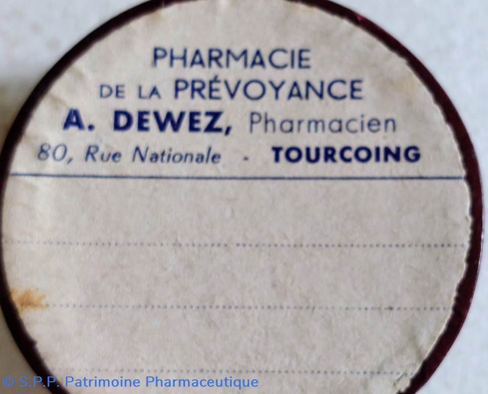 science pharmacie boite ronde en carton diam 5 cm a dewez