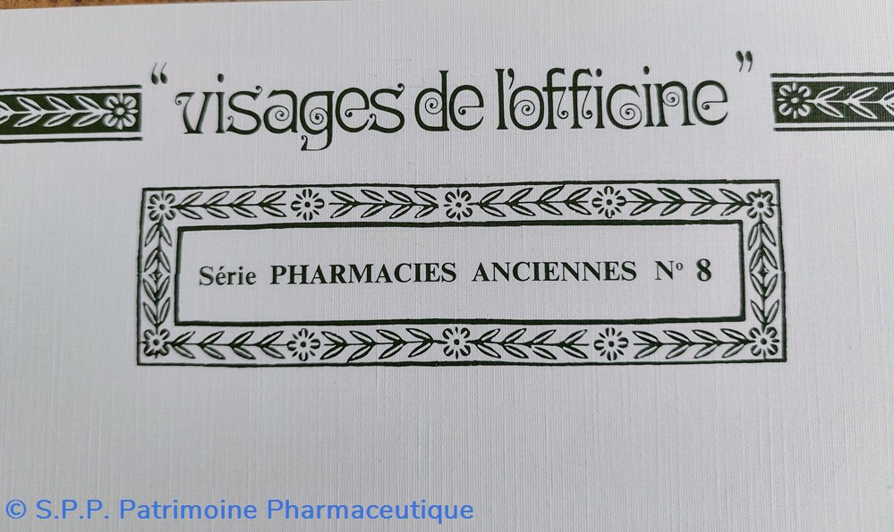 Une " Pharmacie" Grecque / Lab ROUSSEL n8 3 science une pharmacie grecque lab roussel n8