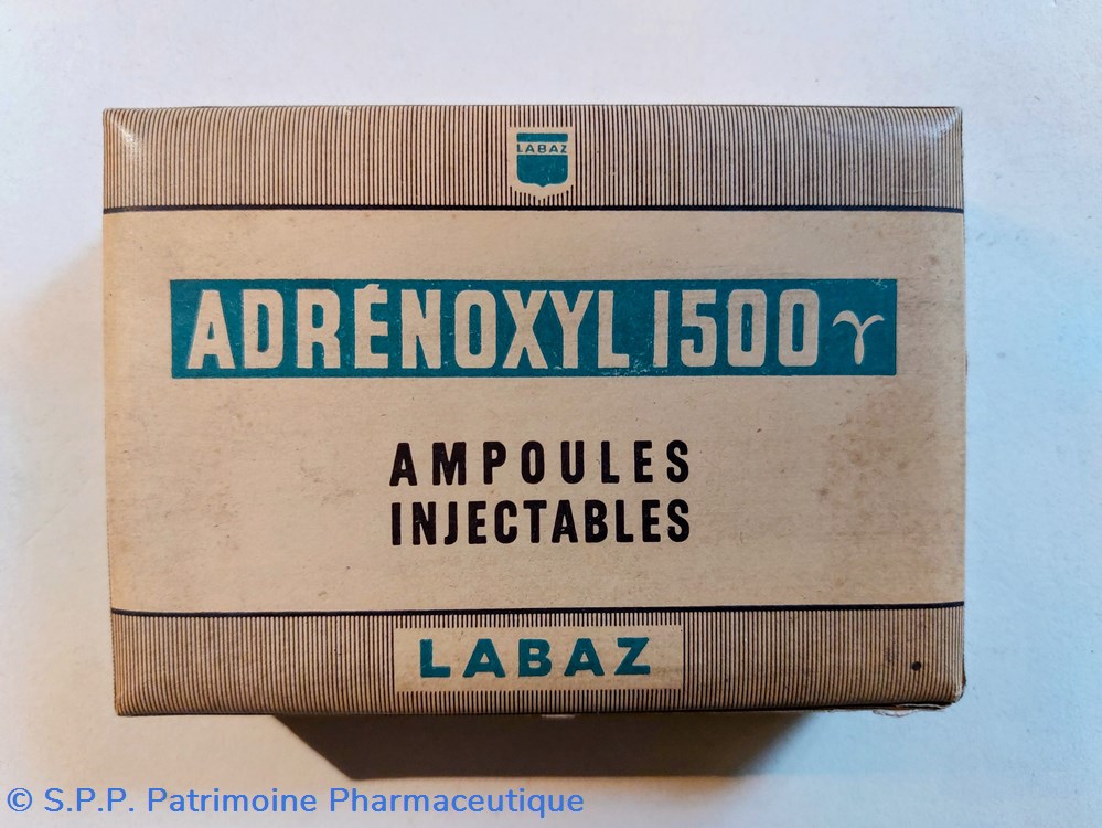 science pharmacie adrenoxyl 1500 3 ampoules labaz
