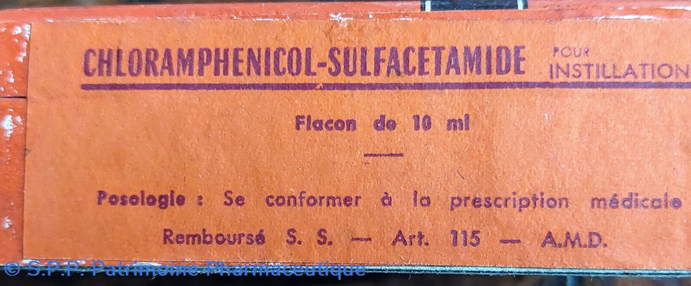 Chloramphénicol Sulfacetamide 10 ml CHIBRET 4 science pharmacie chloramphenicol sulfacetamide 10 ml chibret